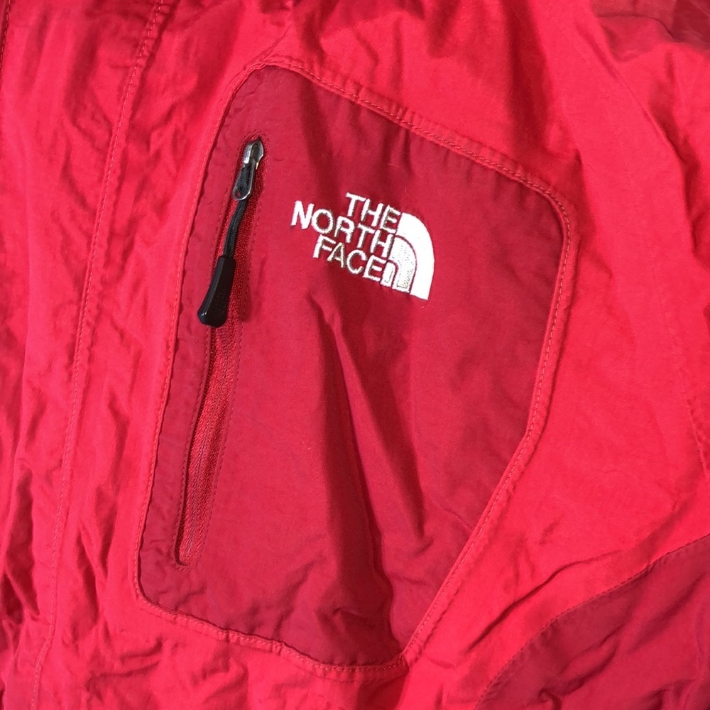 The north face men’s red jacket size large rain jacket outdoors hiking coat​ - Picture 3 of 9